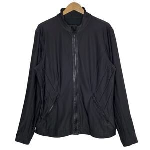 Lululemon Black Water Resistant Jacket size XL